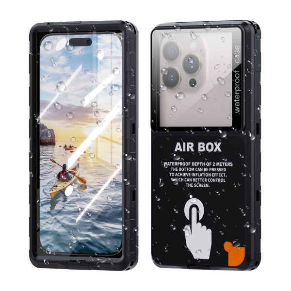 f5bb64d509cc0ce4a213d03e5535ea43 Waterproof case SHELLBOX AIRBOX MAX 6.9 universal black