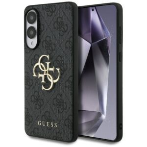 GUESS case for SAMSUNG S25 Edge GUHCS25E4GMGGR (4G PU Big Logo) black