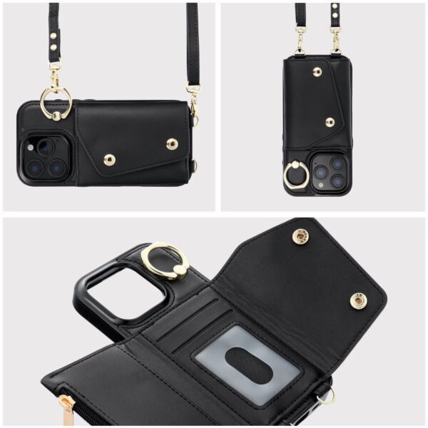 1ef24d2918da0a07179157718158c251 Wallet Case WONDER for IPHONE 12 / 12 PRO black