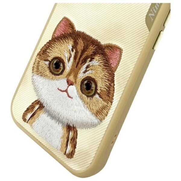 3a596e7449f5a1979a6f0caadacab04a NIMMY case BIG EYED PET 2.0 Cat for IPHONE 15 khaki