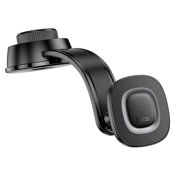 3b60f264a53aded9a694fb8ce52d4779 Car phone holder induction Hoco 15W center console HW31 black