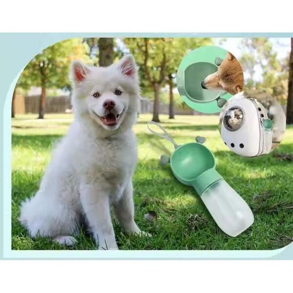 5cfa84da1f53a3c4941e08812175f388 Dog outdoor drinking cup green