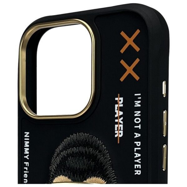 601ee03e1b066744dec1c763311d6854 NIMMY case COOL&CUTE 2.0 Monkey for IPHONE 16 Pro black