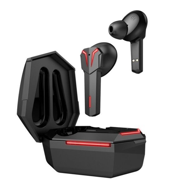 80d1fd13c28aaf0313939e212acd5137 ART wireless earphones bluetooth gaming TWS + docking station Type C AP-TW-G10 black