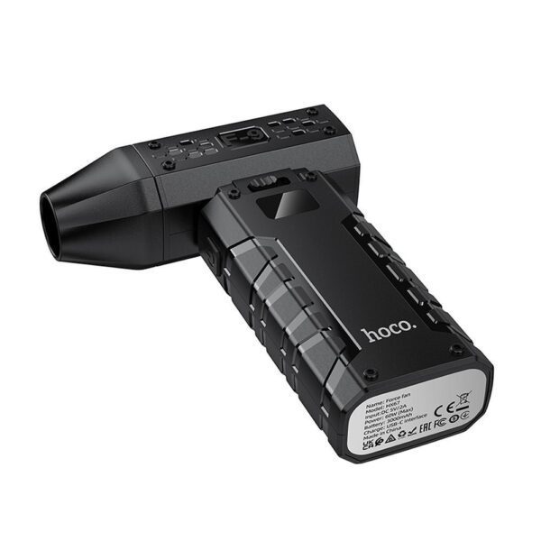 91b2aa6623f3d1bedc5cdaac67dbab24 Portable fan Hoco super fast HX67 black