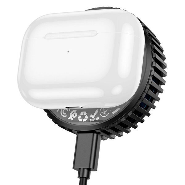 94d11dce6da5dfb38bc0c5ace26a1265 Wireless charger Hoco 15W compatilbe with MagSafe CW57 black