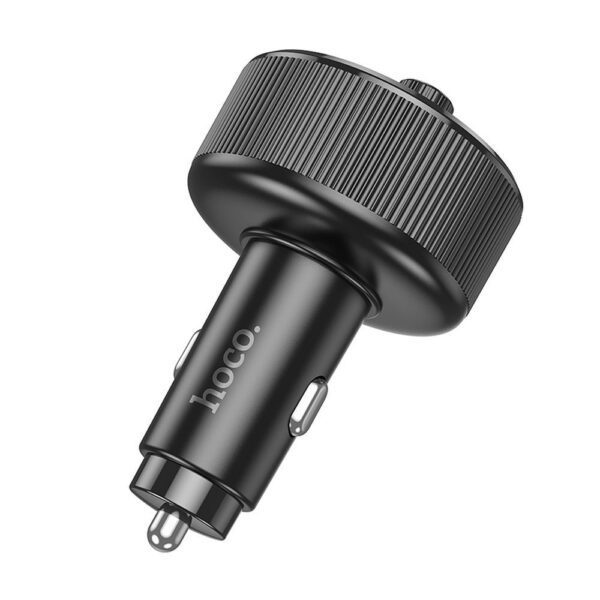 b904d48e63cb38d7778f5922a2851892 HOCO car transmitter FM bluetooth 2 x USB A + Type C PD QC3.0 30W E82 black