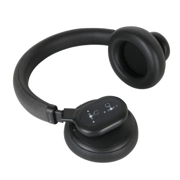 e016ddc18e1ec3be02a99ee68b74604f FORCELL F-AUDIO Touch Beat wireless headphones bluetooth ANC black