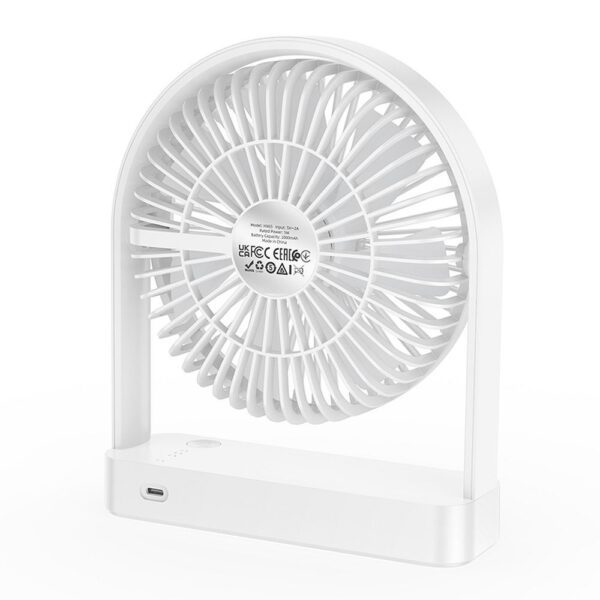 HOCO ultra thin desktop fan HX65 white