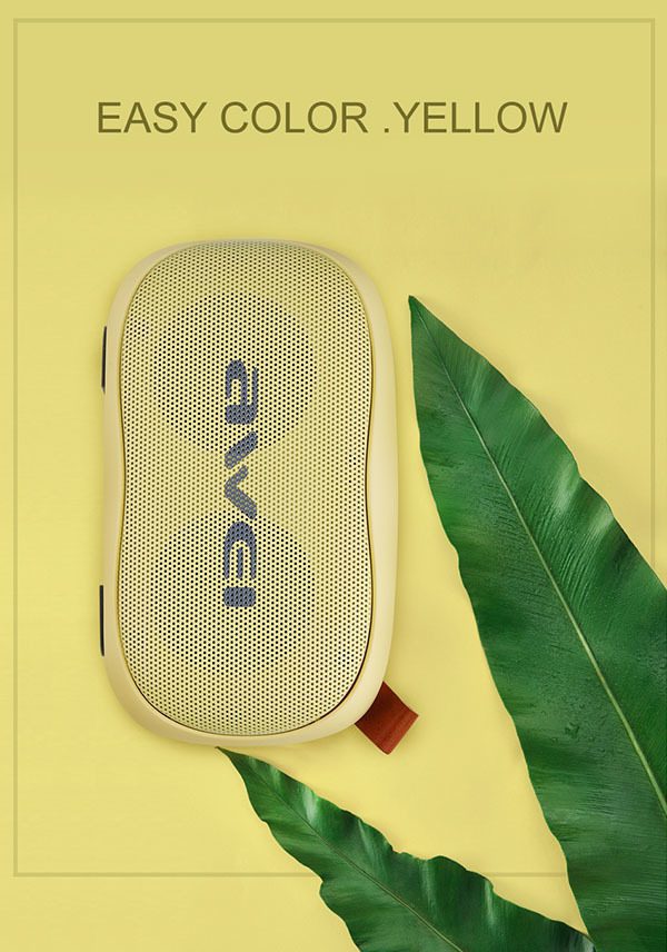 Awei Portable Bluetooth Speaker Y900 Yellow
