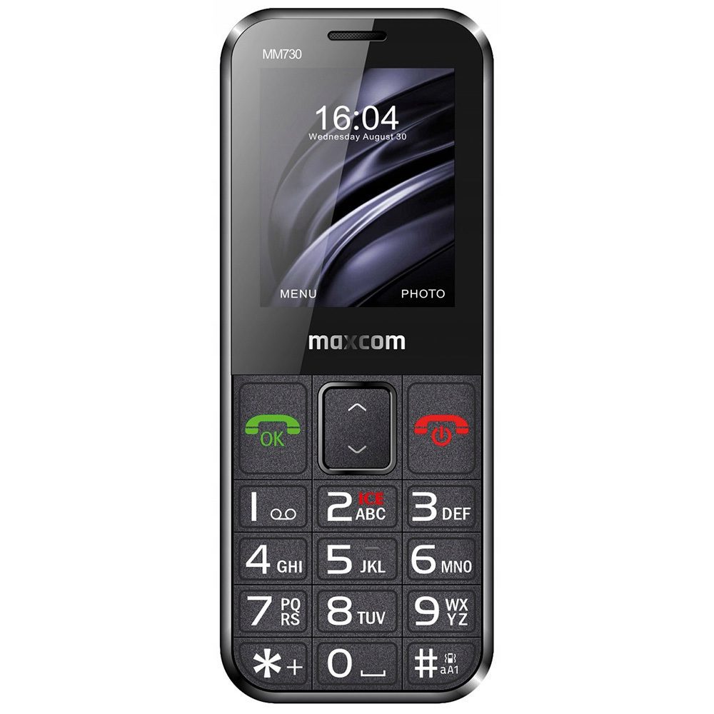 foto_add-103732 Mobile Phone GSM MAXCOM MM 730 BLACK