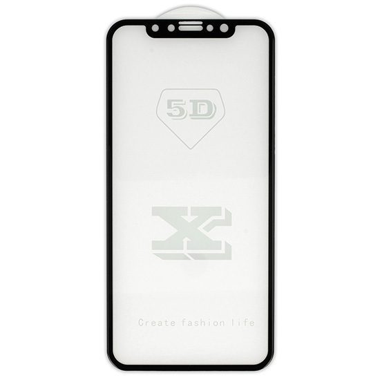 foto_add-10600 Tempered Glass Full Glue 5D for IPHONE XR (6,1") BLACK