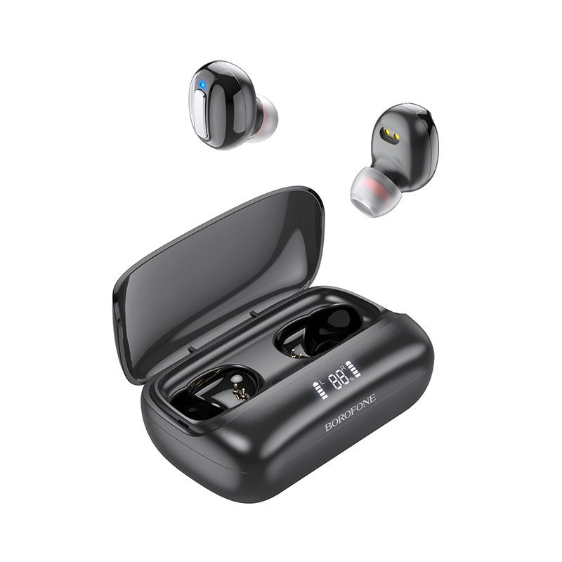 Borofone TWS Bluetooth Earphones BE55 Perfect Black