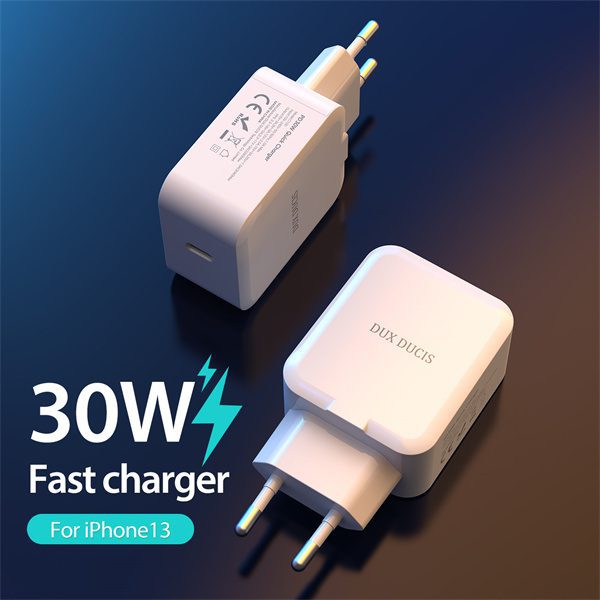 foto_add-137051 Wall charger Dux Ducis C100 - Type C - PD 30W 3A white