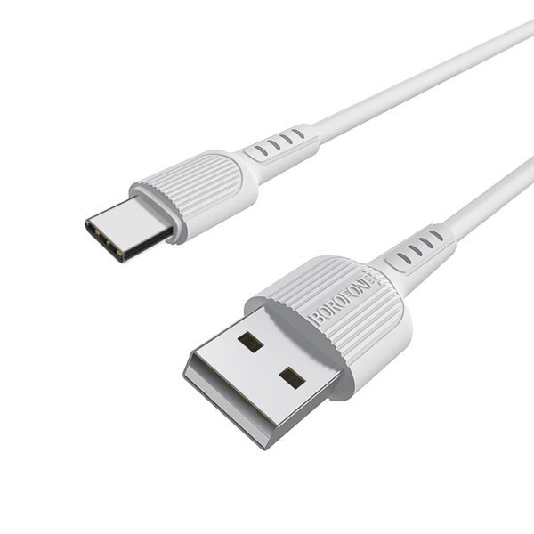 Borofone Cable BX16 Easy - USB to Type C - 3A 1 metre white