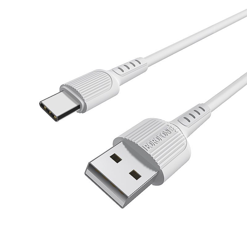 Borofone Cable BX16 Easy - USB to Type C - 3A 1 metre white