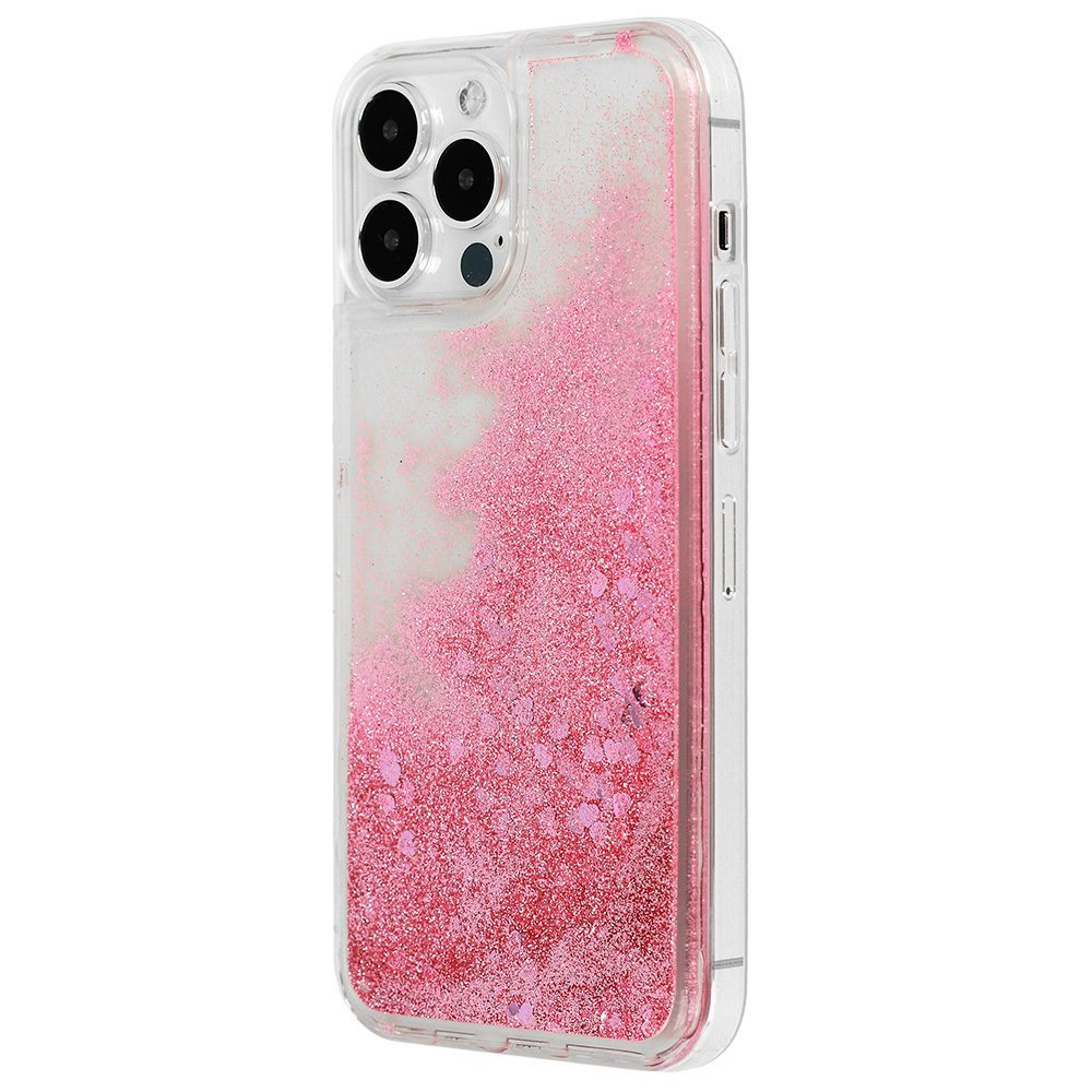 Liquid Heart Case for Iphone 11 Pro Rose gold