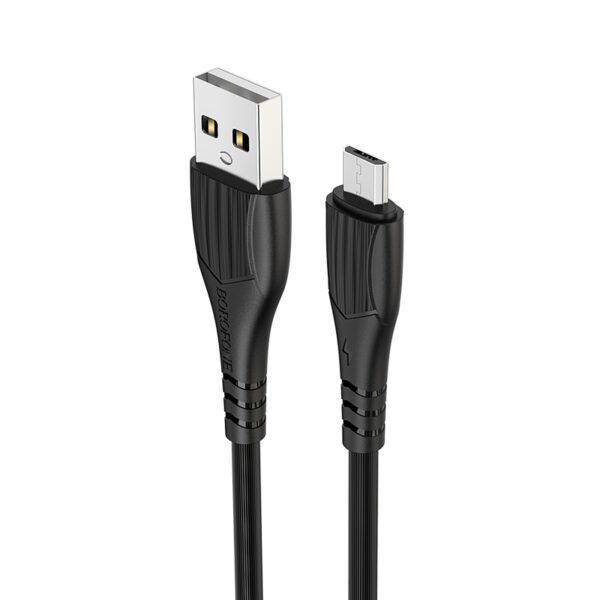 foto_add-159708 Borofone Cable BX37 Wieldy - USB to Micro USB - 1 metre black