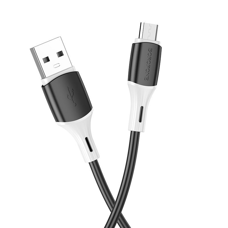 Borofone Cable BX79 - USB to Micro USB - 2,4A 1 metre black