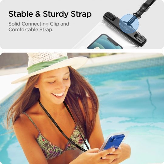 foto_add-178783 Case SPIGEN A601 Universal AMP03098 Waterproof Case (2-Pack) - Crystal Clear