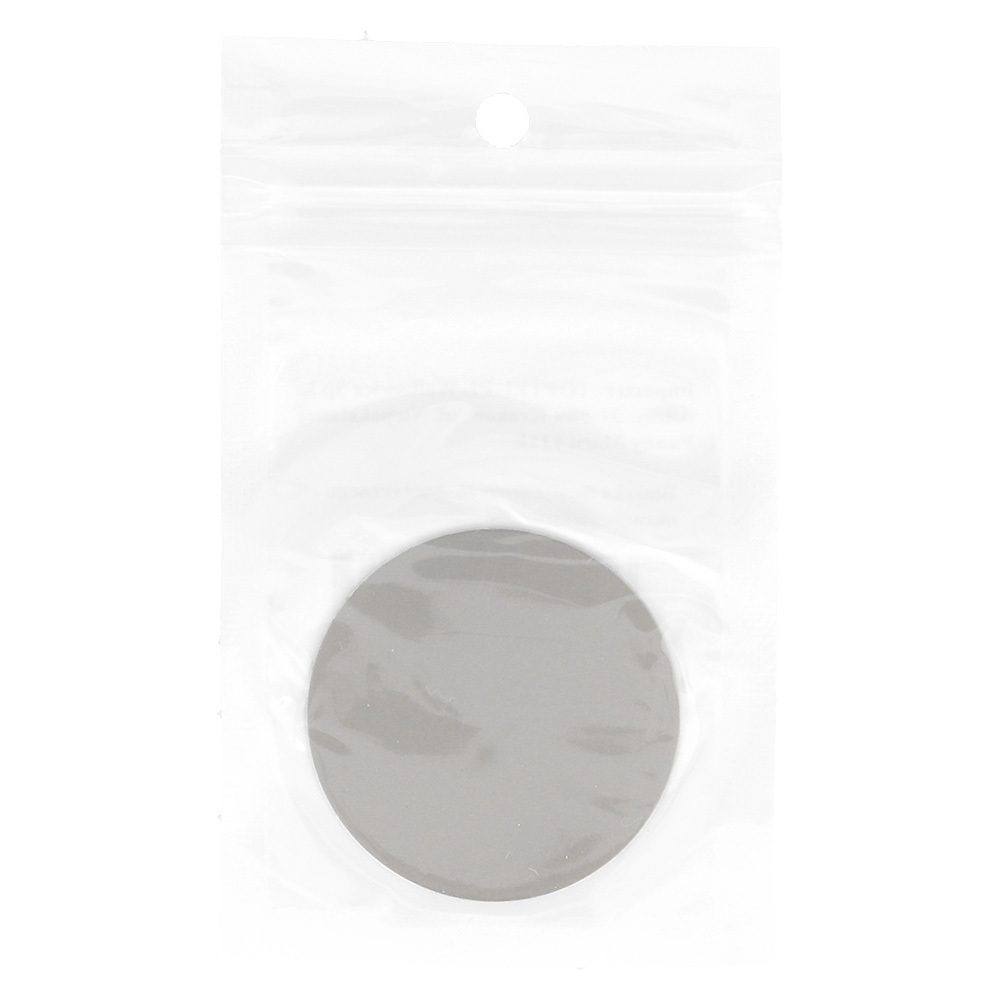 Metal plate for magnet holders - round 40mm silver