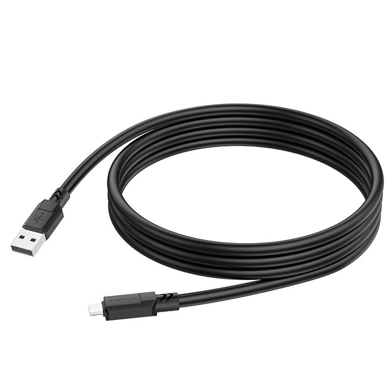 Borofone Cable BX81 Goodway - USB to Micro USB - 2,4A 1 metre black