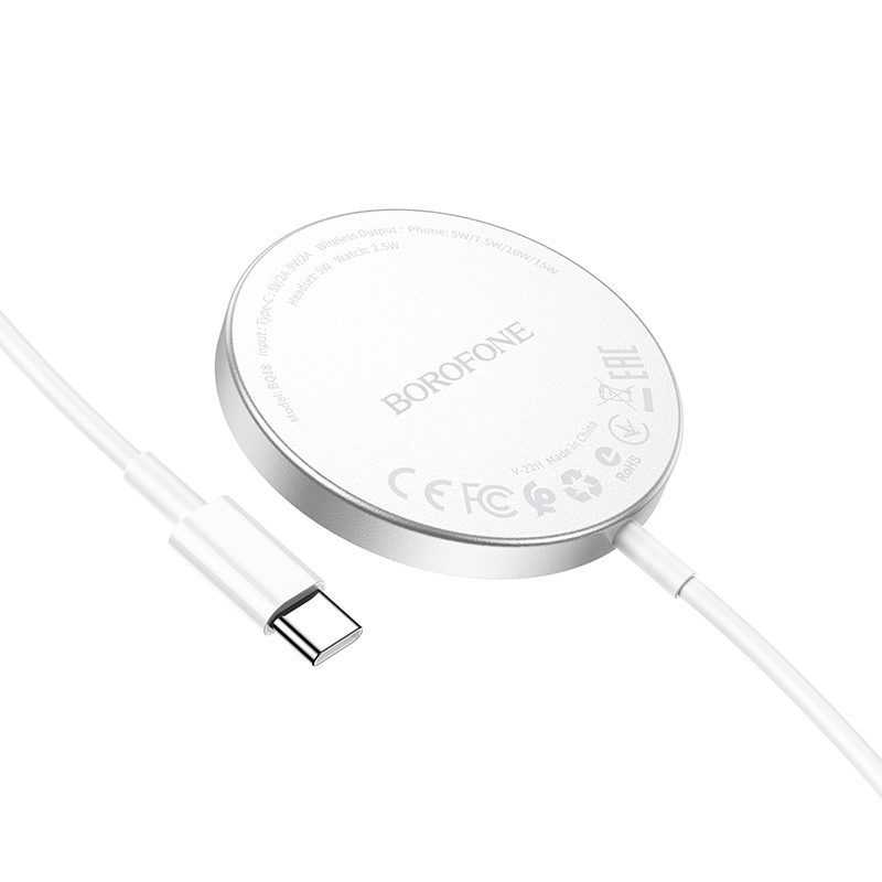 foto_add-189180 Borofone Wireless induction charger BQ18 Energy magnetic 3 in 1 15W white