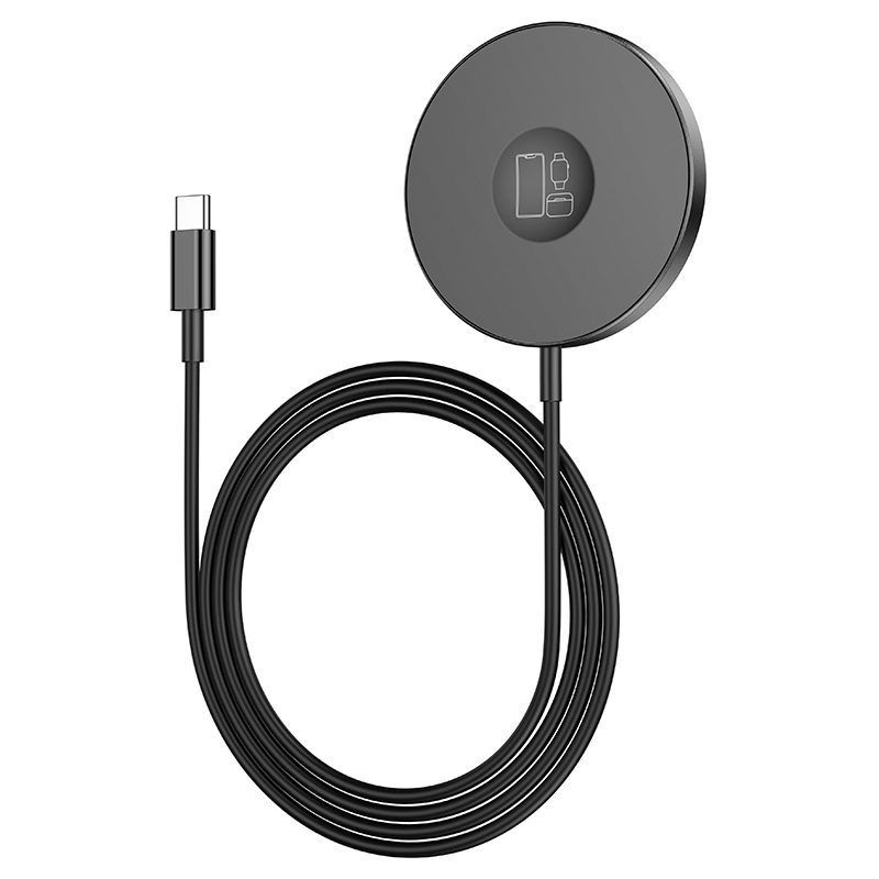 foto_add-189187 Borofone Wireless induction charger BQ18 Energy magnetic 3 in 1 15W black
