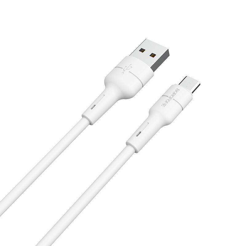foto_add-189241 Borofone Cable BX30 Silicone - USB to Micro USB - 2,4A 1 metre white