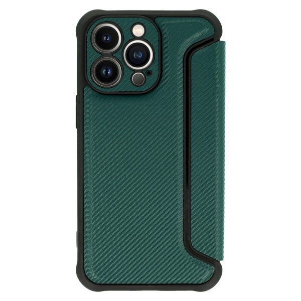 foto_add-193823 Razor Carbon Book Case for Iphone 14 dark green