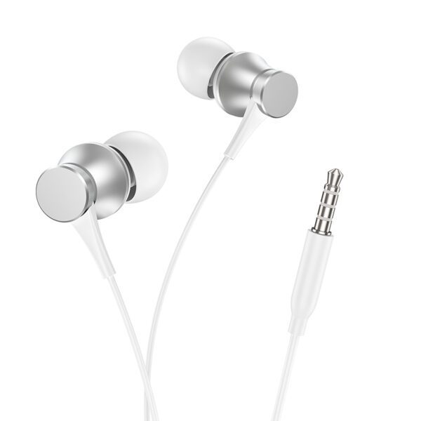 Borofone Earphones BM73 Platinum silver