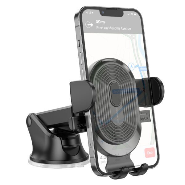 Borofone Car holder BH85 Experience with suction cup black