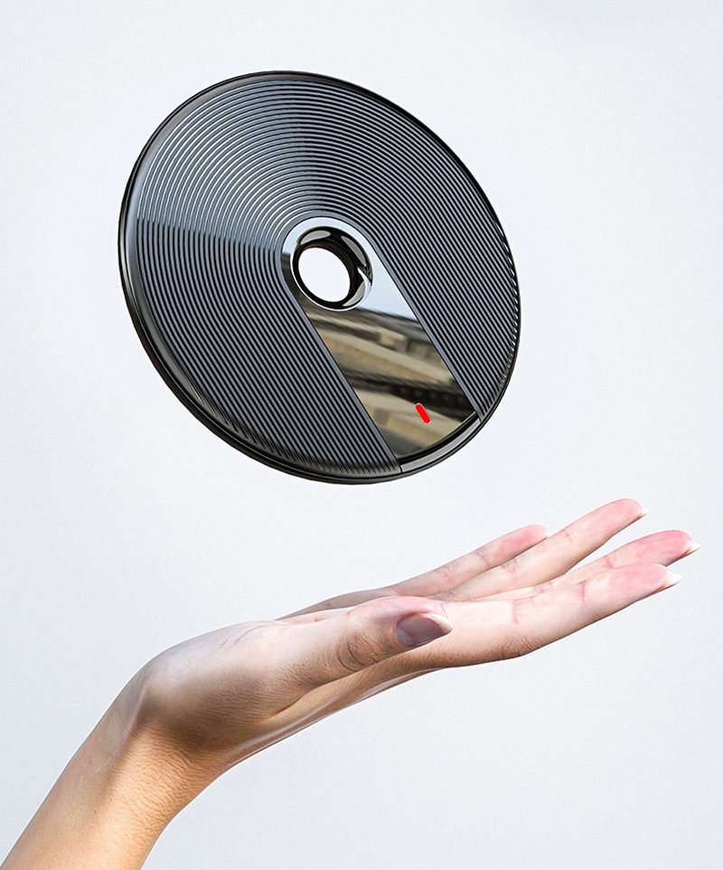 Wireless Induction Charger QI Universal Fast Charge - FC06 15W Black (min.2A)