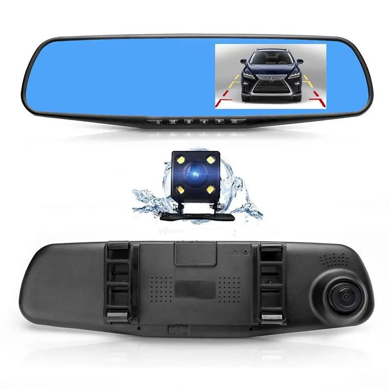 Car Dash Cam DVR-01 Mirror 5,0 inches + rear camera