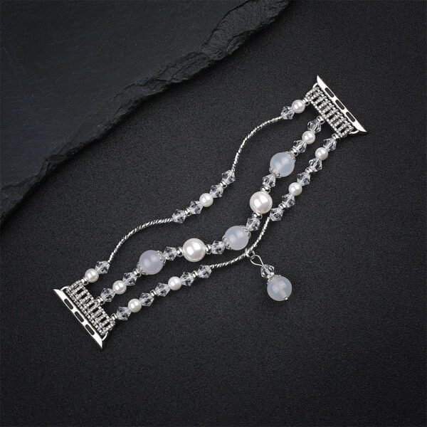 Bracelet loop for Apple Watch 38/40/41 design 4 white