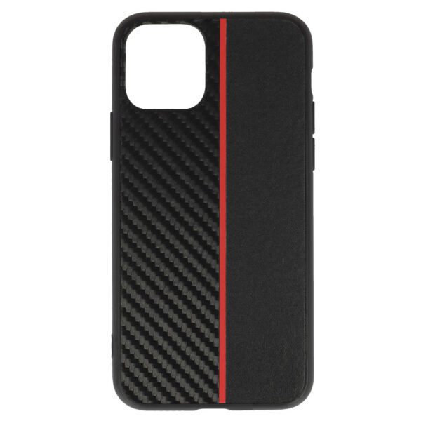 foto_add-212126 Tel Protect CARBON Case for Iphone 11 Pro Black with red stripe