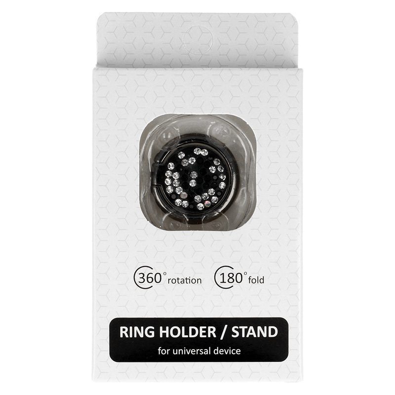 Ring Holder SNAKE - Black