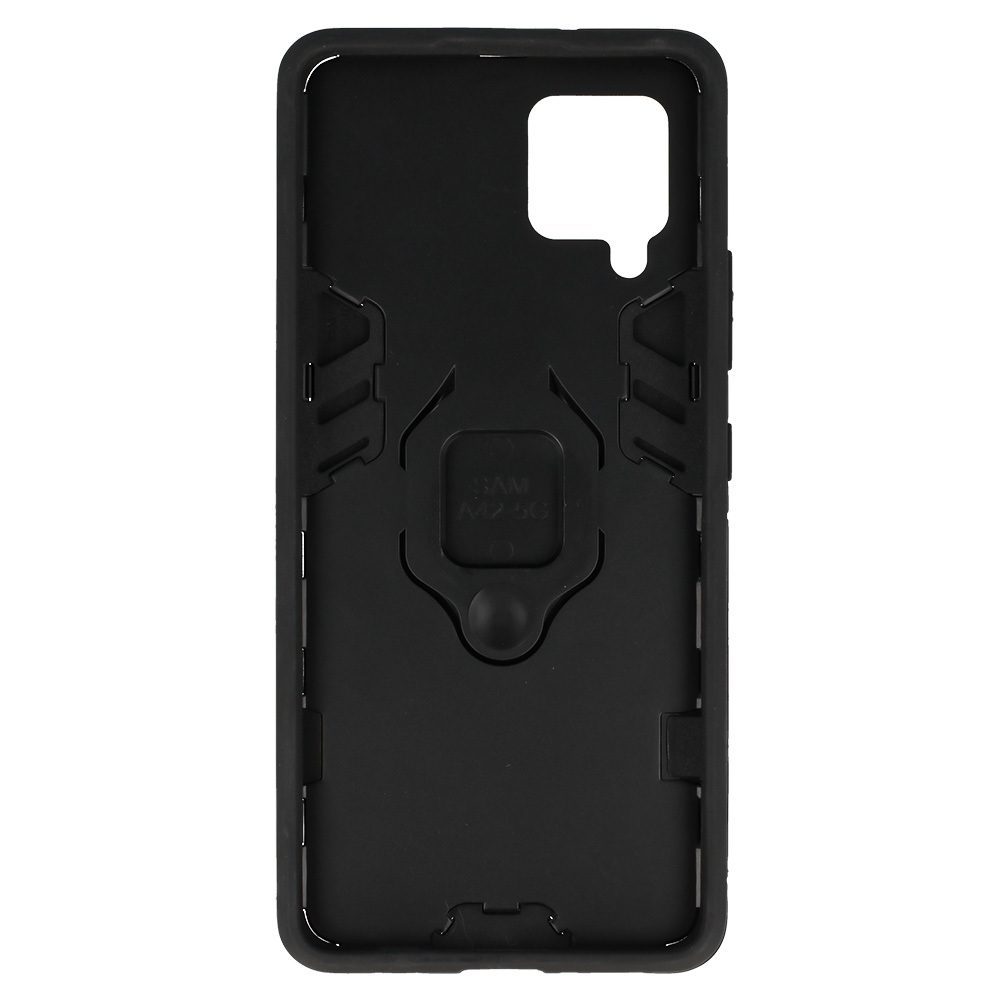 Ring Armor Case for Samsung Galaxy A42 5G Black