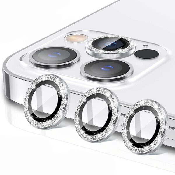 foto_add-223907 Tempered Glass HARD DIAMOND for camera (LENS) for Iphone 14/14 Plus/16e silver (lens 2 pieces)