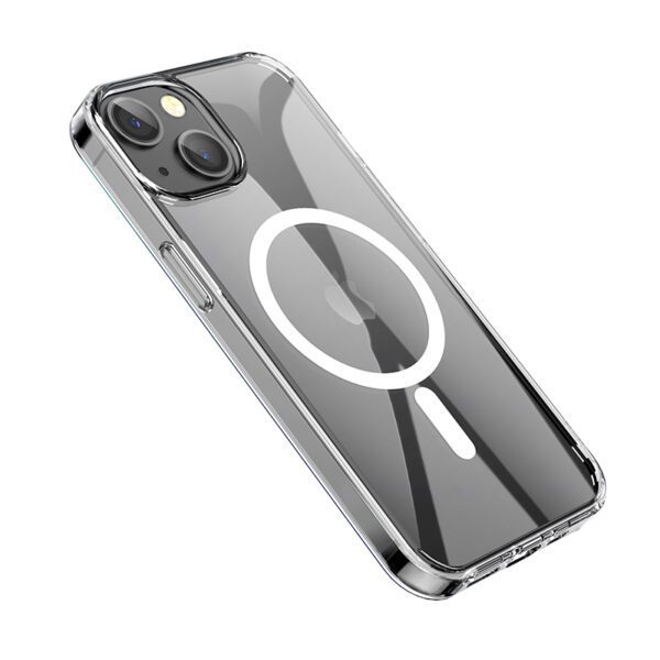 Borofone Case BI5 Ice Shield Magnetic Iphone 15 Plus transparent
