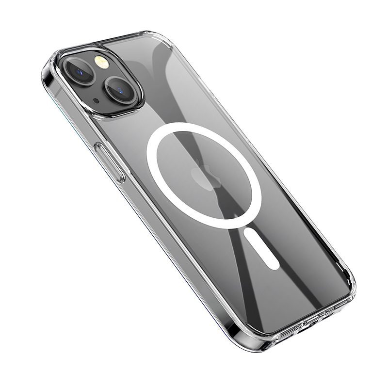 Borofone Case BI5 Ice Shield Magnetic Iphone 15 Plus transparent