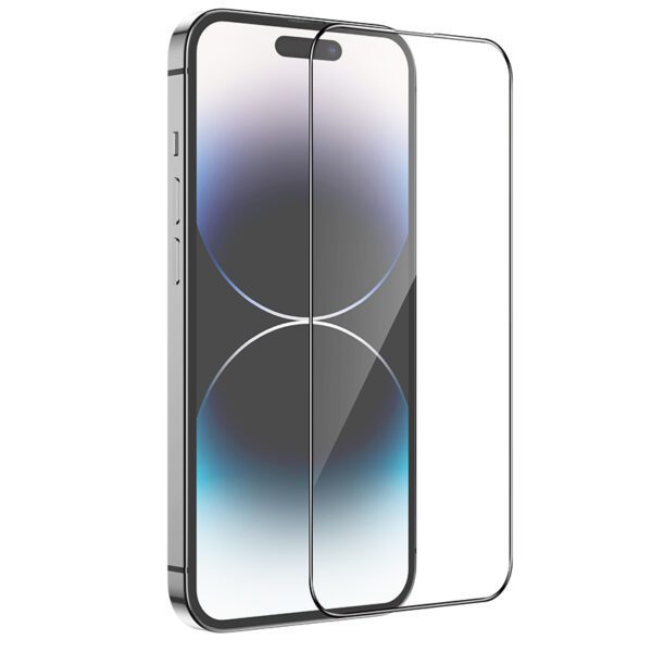 Borofone Tempered glass BF6 Diamond Armor Full Screen HD for Iphone 15 Pro - 10 pieces