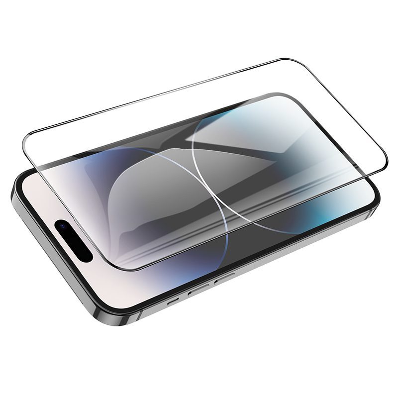 Borofone Tempered glass BF6 Diamond Armor Full Screen HD for Iphone 15 Pro - 10 pieces