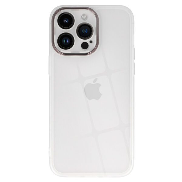 Protective Lens Case for Iphone 14 white clear