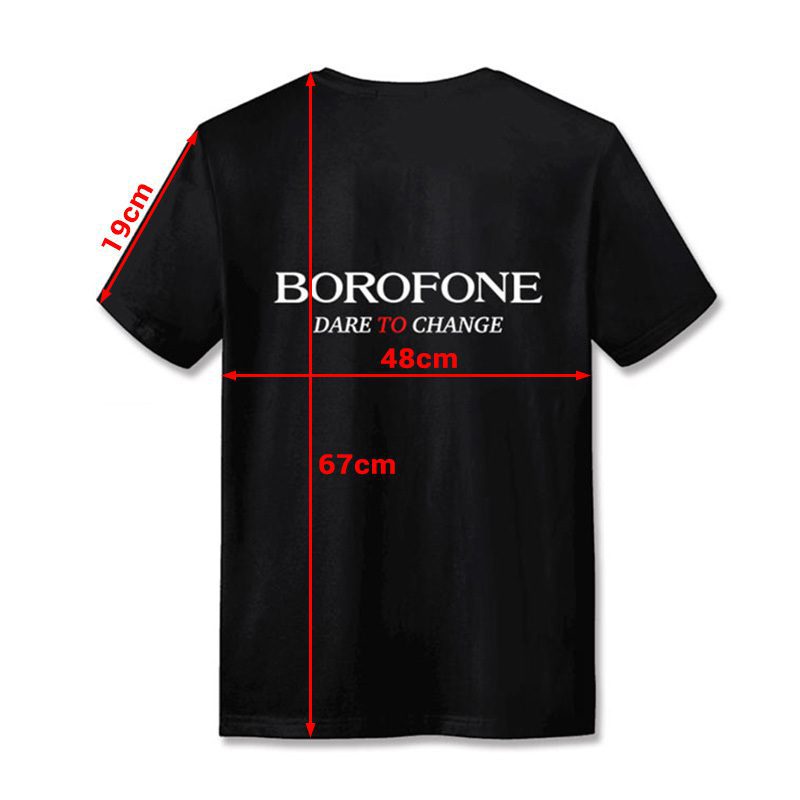 Borofone T-shirt M size black