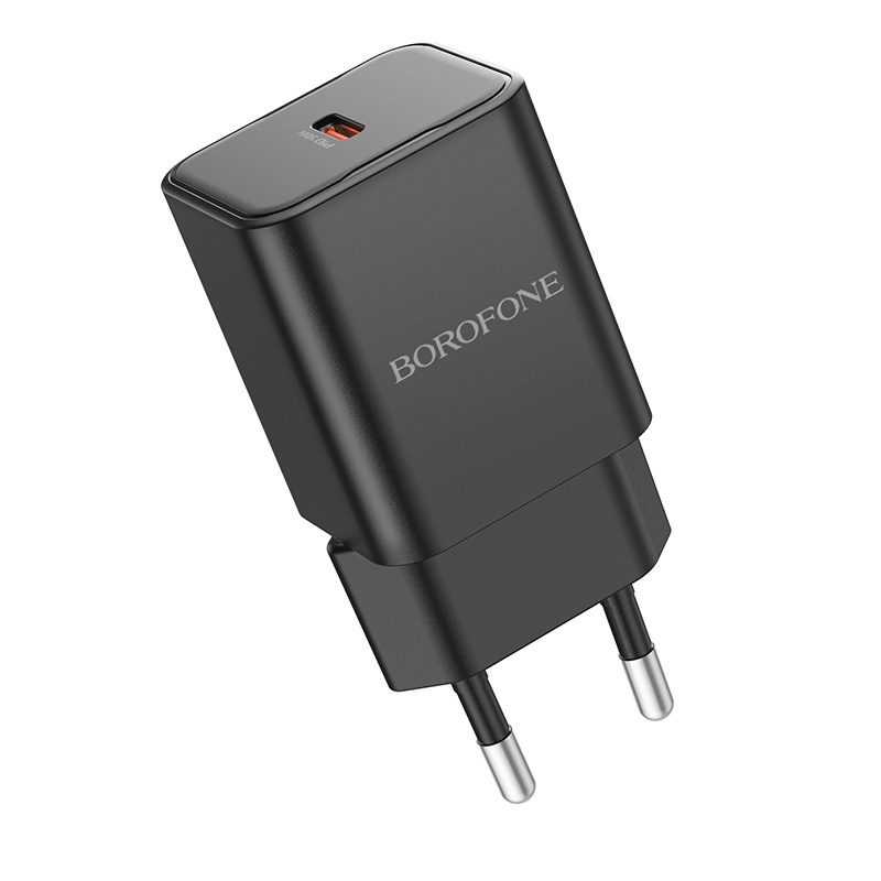 foto_add-236737 Borofone Wall charger BN13 Safety GaN - Type C - PD 30W black