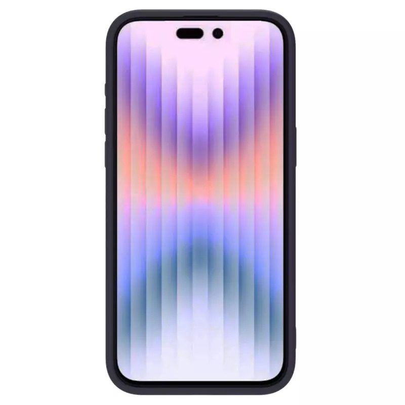 Nillkin CamShield Silky Silicone Case for Iphone 15 Pro Max dark purple