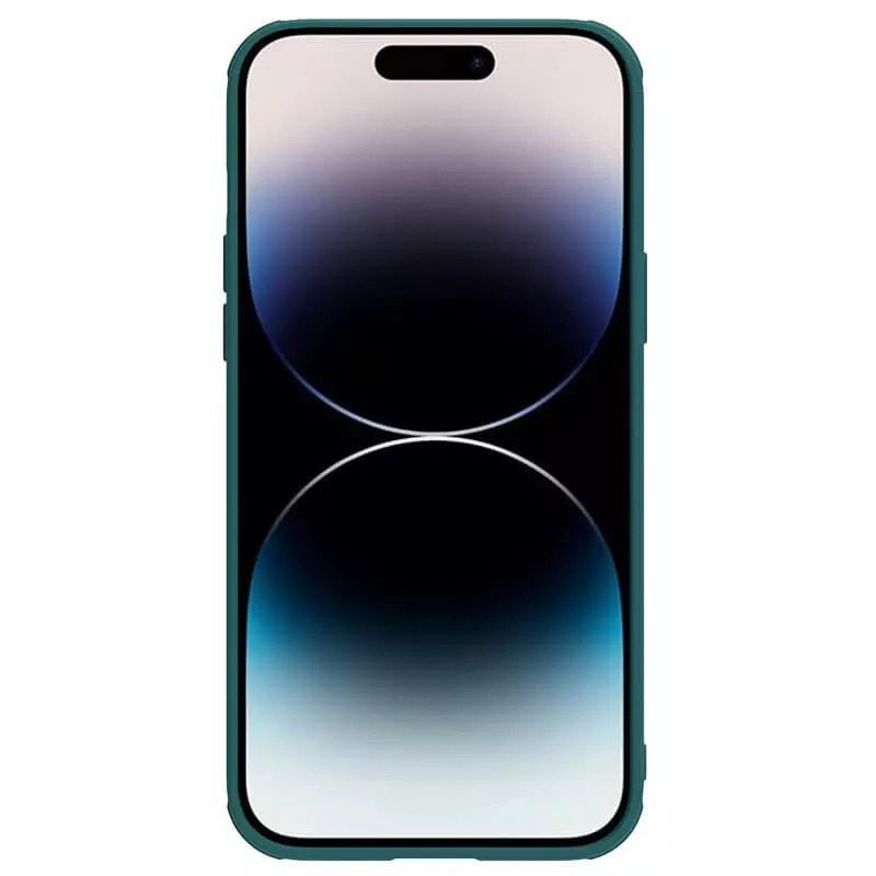 Nillkin CamShield S Leather Magnetic Case for Iphone 14 Pro green