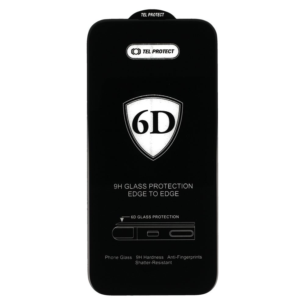 foto_add-250384 Tel Protect Full Glue 6D Tempered Glass for HUAWEI P30 PRO BLACK