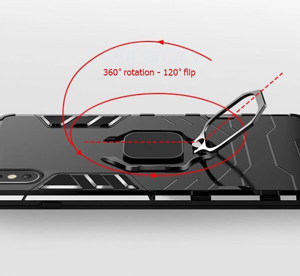 Ring Armor Case for Samsung Galaxy A35 Black